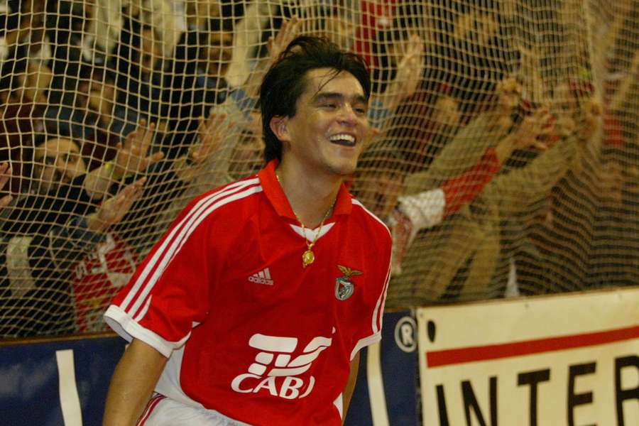 Panchito Velázquez ao serviço do Benfica