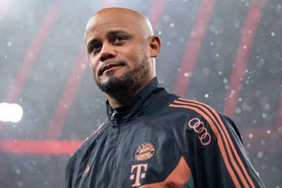 Trenér Bayernu Mnichov Vincent Kompany