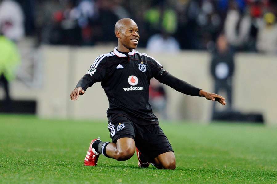 Happy Jele would be a key man in Orlando Pirates' back-to-back title triumphs in 2011 and 2012