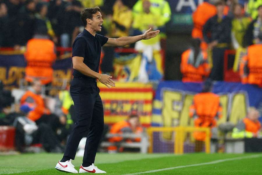 Íñigo Pérez, en Anfield