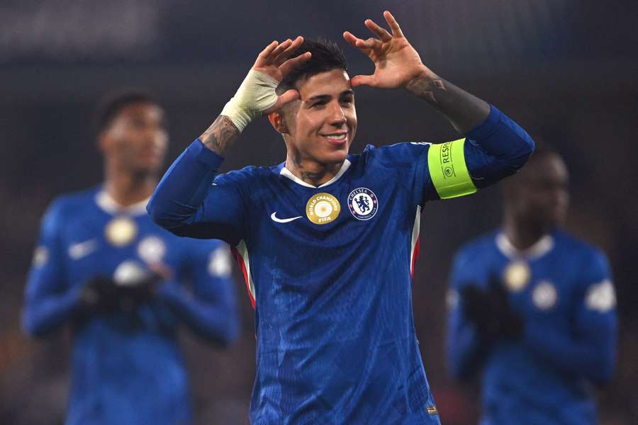 Enzo Fernández, do Chelsea Enzo Fernández, do Chelsea