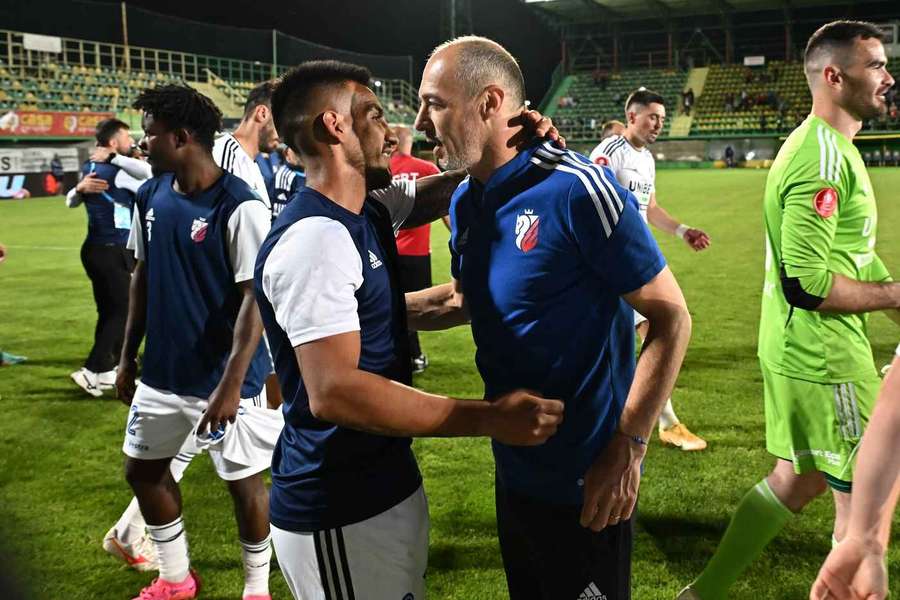 În sezonul trecut, Bogdan Andone a salvat-o de la retrogradare pe FC Botoșani, moldovenii trecând cu succes de barajul cu CS Mioveni