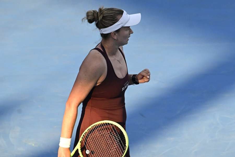 Barbora Krejčíková na Livesport Prague Open postoupila do semifinále.