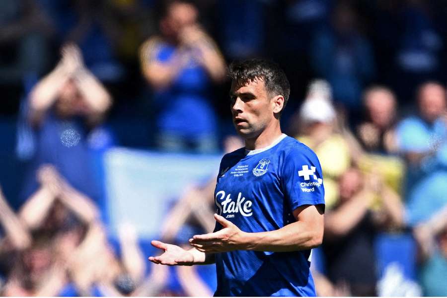 Seamus Coleman in action