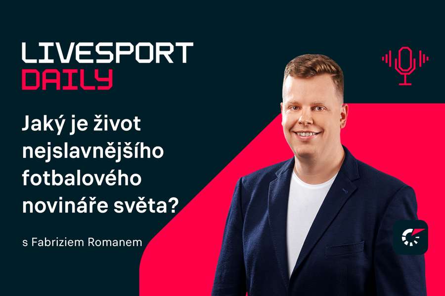 Livesport Daily #26: Český fotbal má před sebou hodně práce, říká slavný Fabrizio Romano.