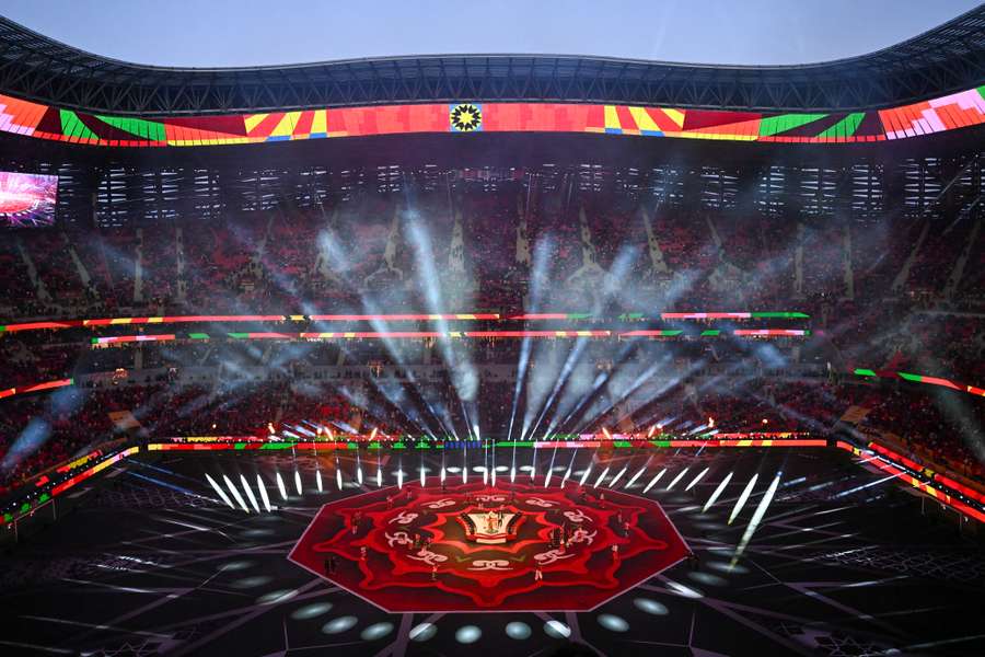The opening ceremony of the Africa Cup of Nations final