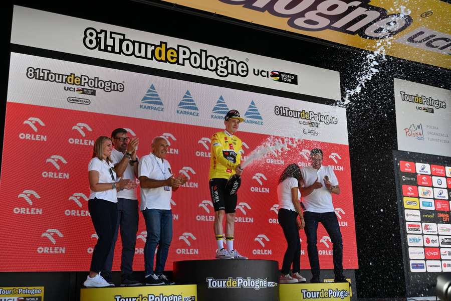 Tour de Pologne - Wellens wygrał jazdę na czas, Vingegaard liderem