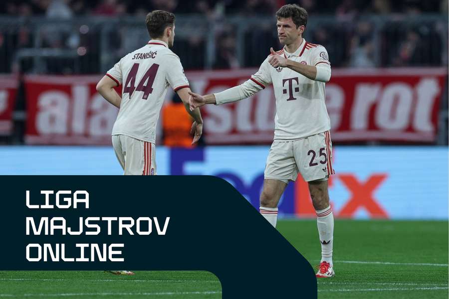 Thomas Müller otváral skóre duelu s bratislavským Slovanom.