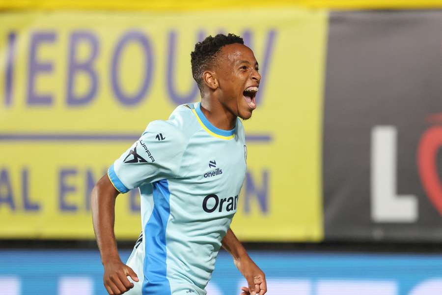 Relebohile Mofokeng scored his second goal of the season in Belgium Relebohile Mofokeng scored his second goal of the season in Belgium