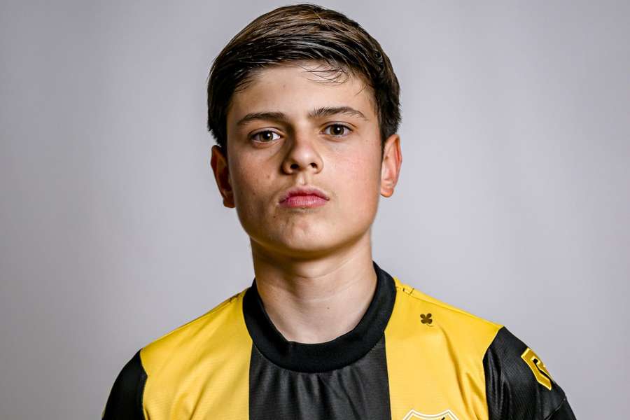Seb Huntelaar playing for Vitesse