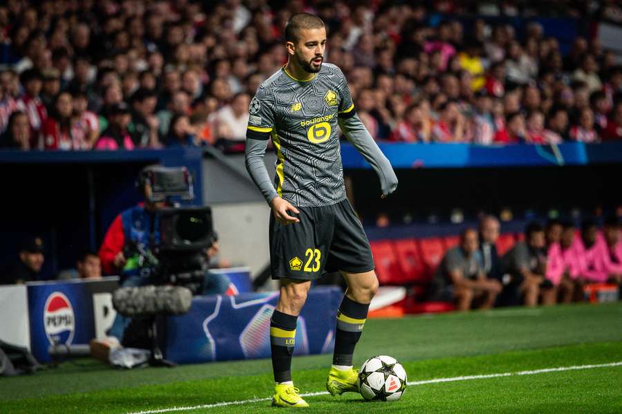 Zhegrova en Ligue des champions avec Lille.