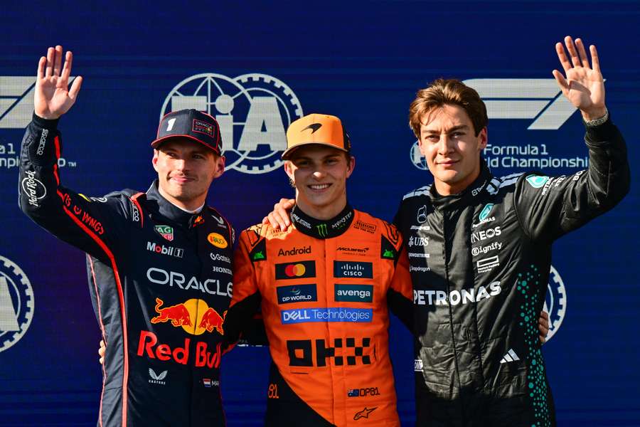 Piastri, da McLaren, levou a melhor sobre atual campeão Verstappen