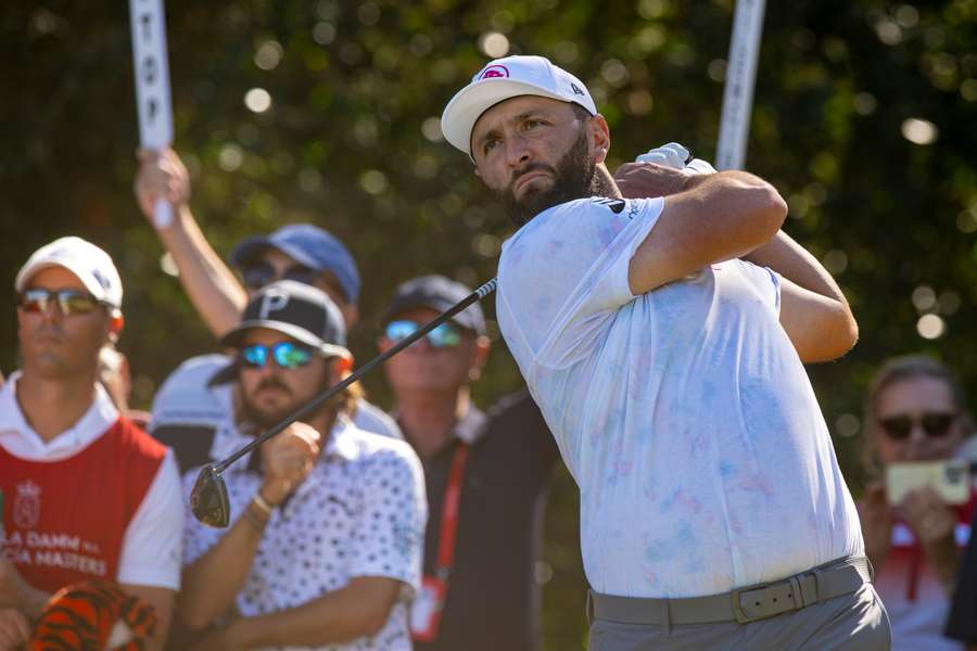 Jon Rahm, en la segunda jornada del Andalucía Masters