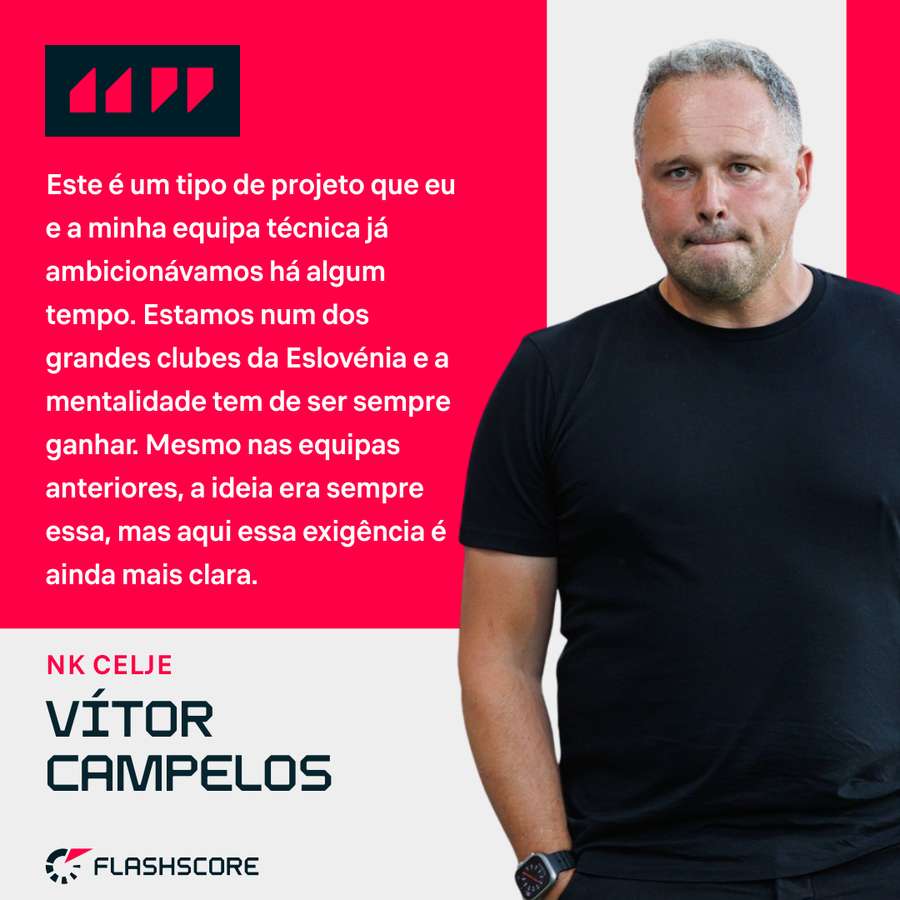 Vítor Campelos abraçou novo desafio na Eslovénia