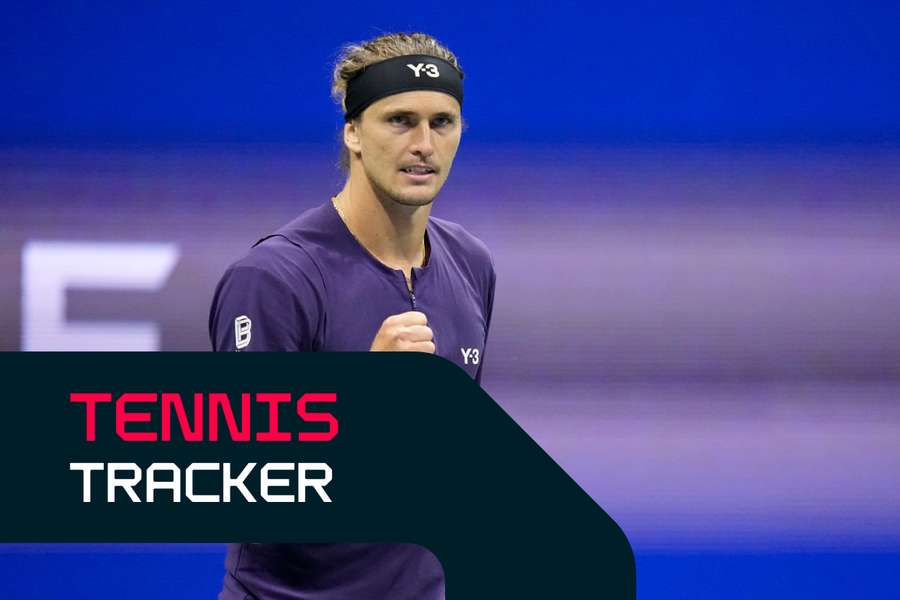 Zverev is in night action at the US Open