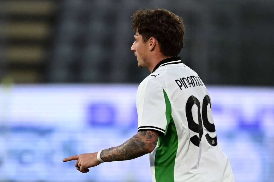 Andrea Pinamonti, avançado do Sassuolo Andrea Pinamonti, avançado do Sassuolo