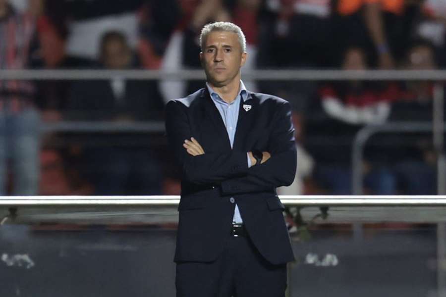Hernán Crespo, treinador do São Paulo