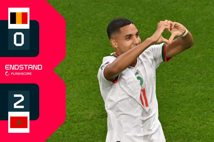 Marokko ringt Favorit Belgien nieder: Sabiri und Aboukhlal sorgen für 2:0-Sieg