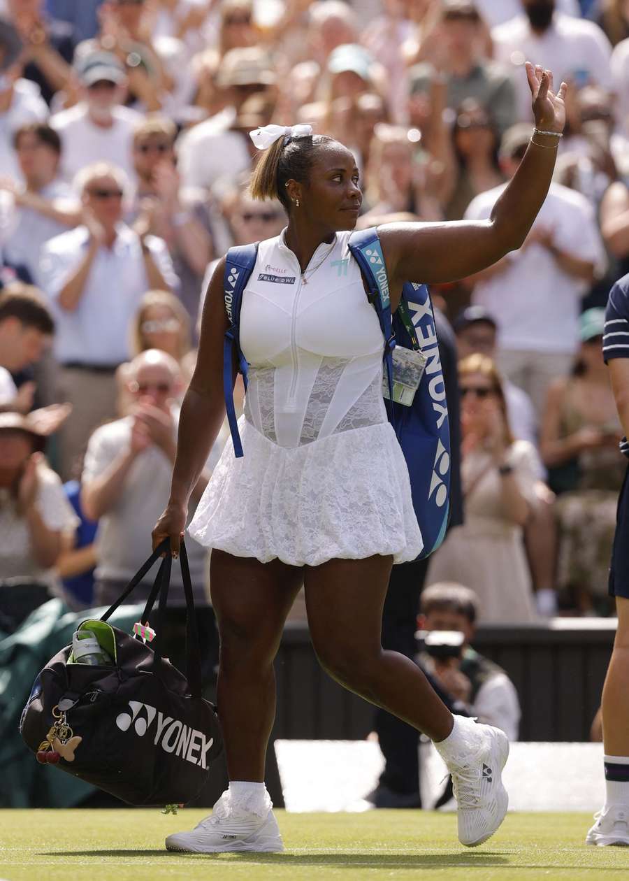 Townsend musste sich trotz einer starken Performance früh aus Wimbledon verabschieden