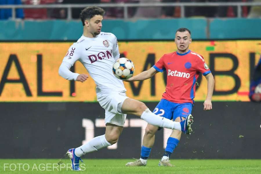 Duel din FCSB - CFR Cluj