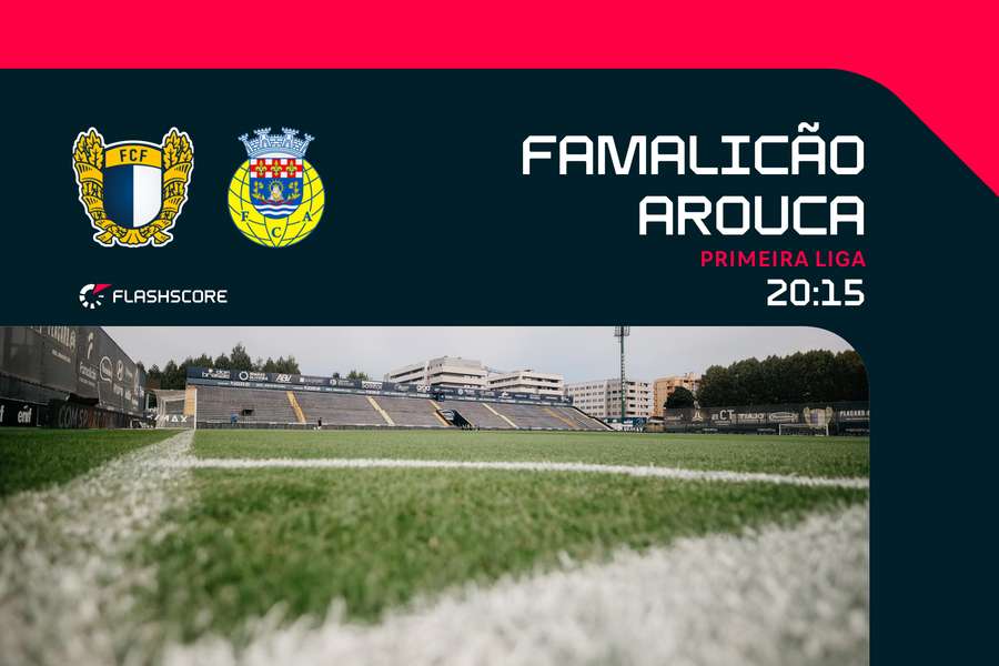 O jogo começa às 20:15
