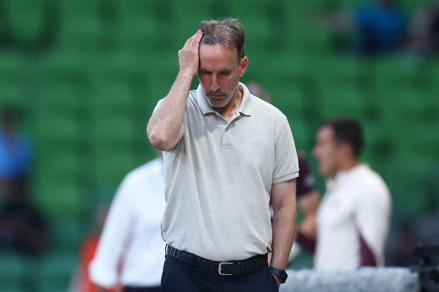 Melbourne City manager Aurelio Vidmar couldn't hide his frustrations on Sunday. Melbourne City manager Aurelio Vidmar couldn't hide his frustrations on Sunday.