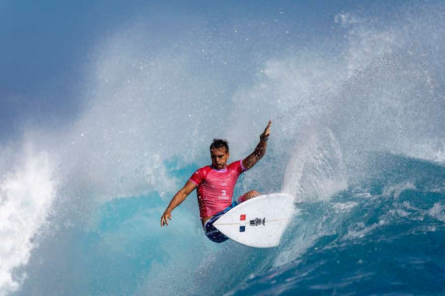 Kauli Vaast var otte år gammel, da han første gang surfede ved Teahupo'o. 