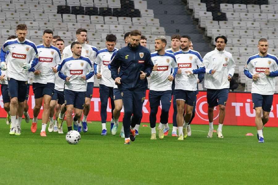 Tricolorii la antrenament