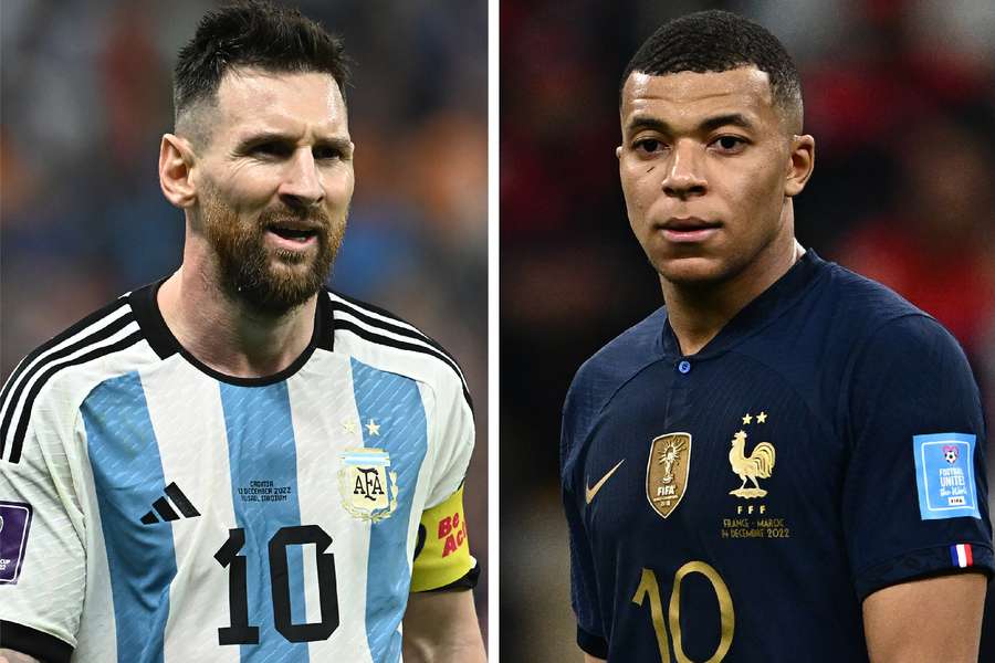 Messi y Mbappé, un duelo por la gloria