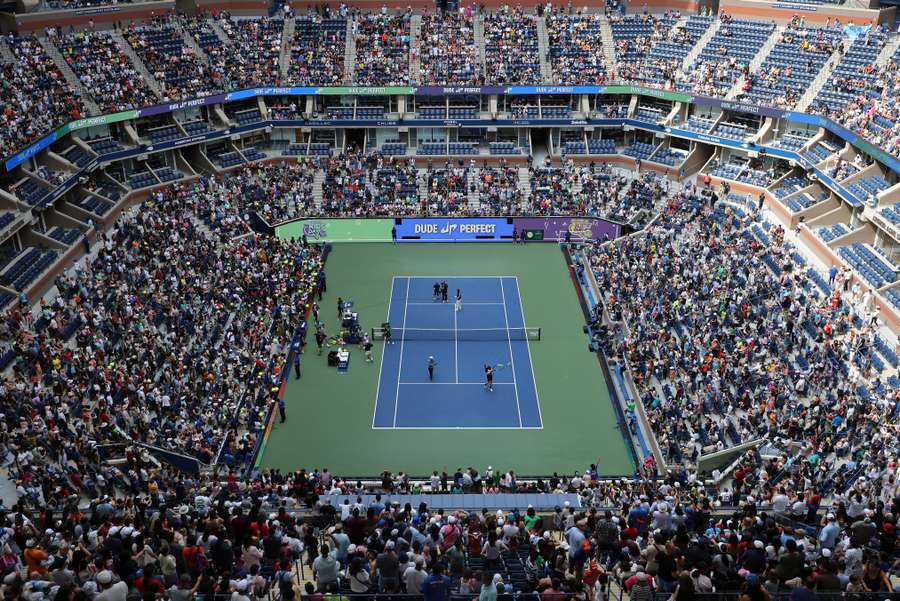 O Arthur Ashe Stadium, em Nova York