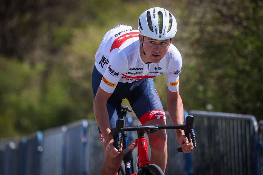 Antwan Tolhoek in dienst van Trek-Segafredo in 2022