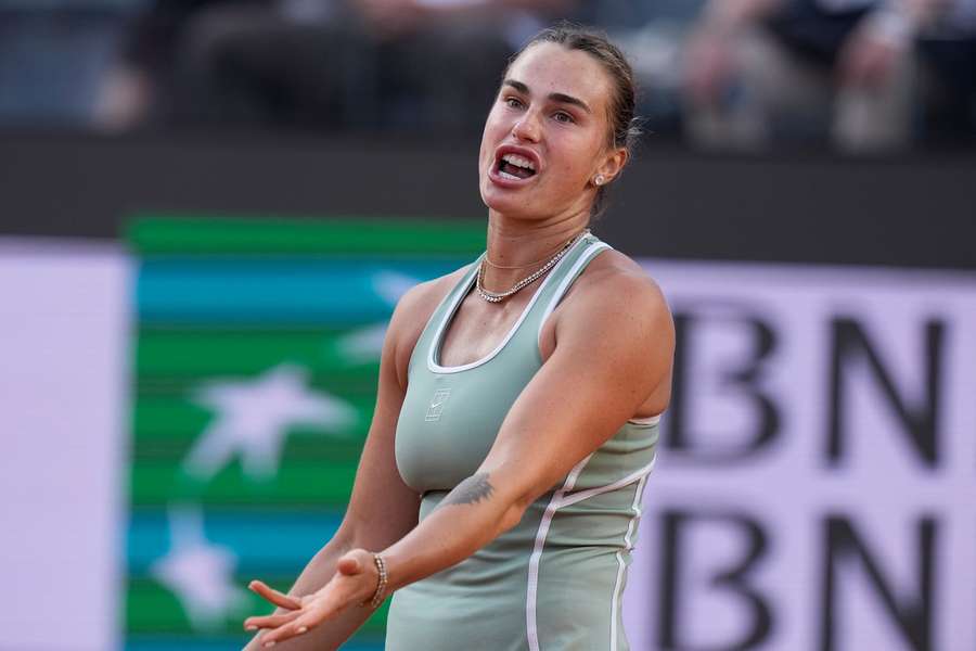 Aryna Sabalenka w Rzymie