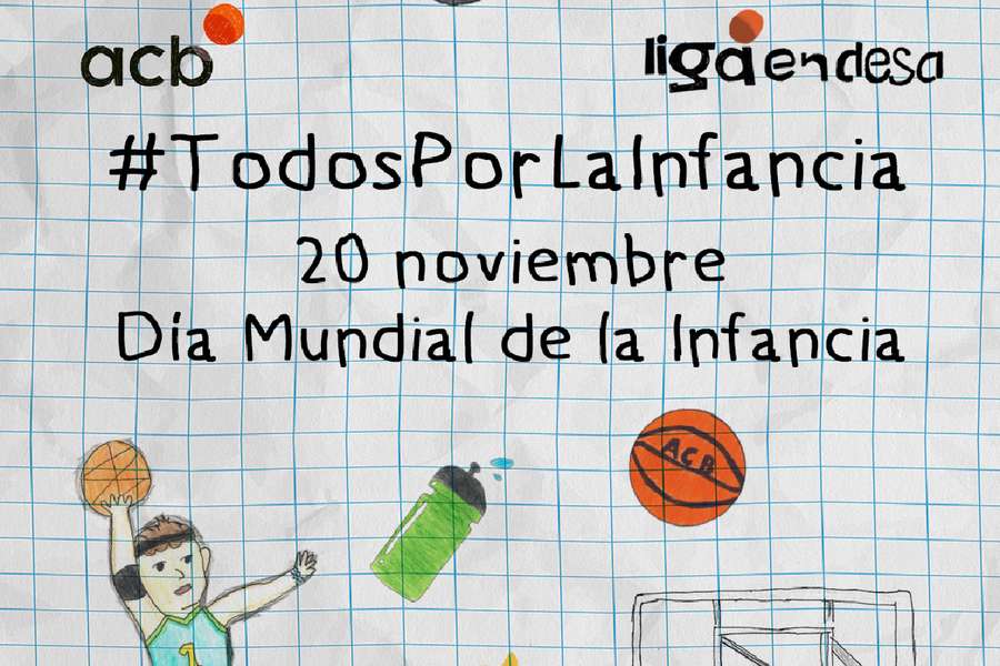 La acb dedicará la octava jornada de la liga a la infancia