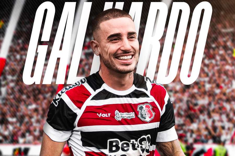 O Coral será o 20ª time de Galhardo