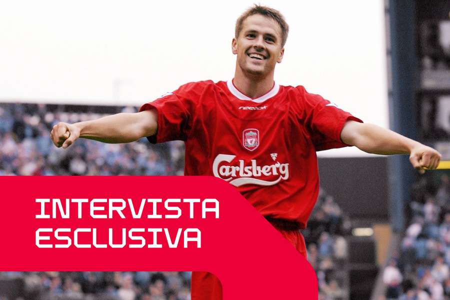 Michael Owen ai tempi del Liverpool Michael Owen ai tempi del Liverpool