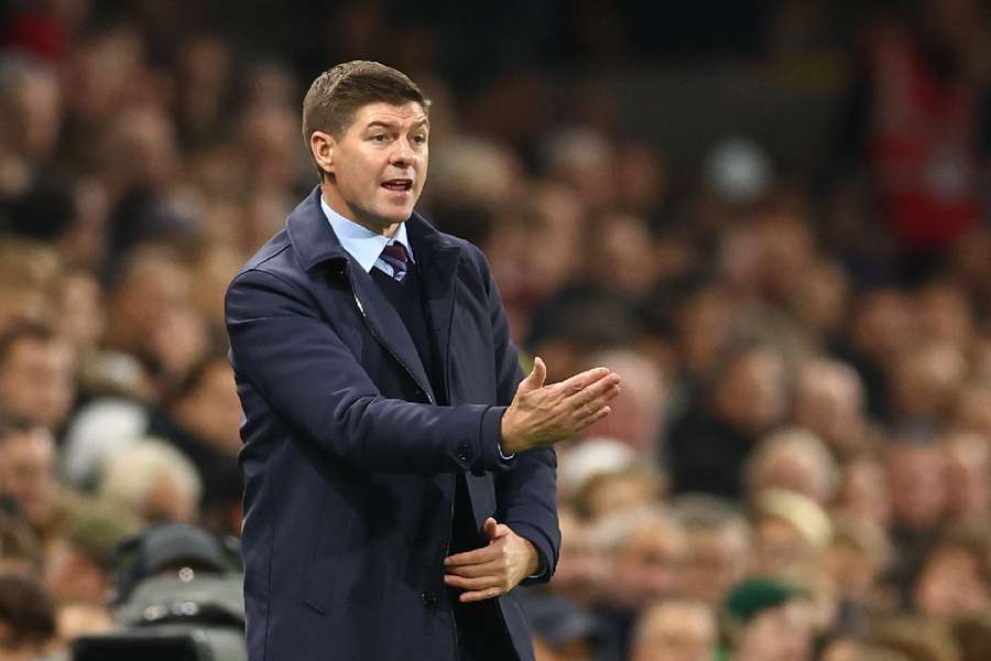 Steven Gerrard was previously manager of Aston Villa