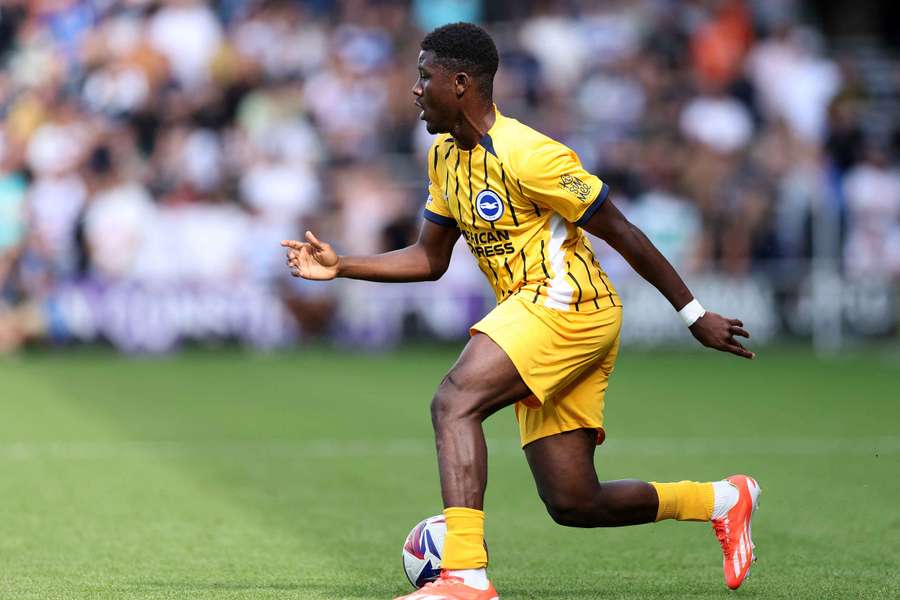 Osman controls the ball during a pre-season friendly between Queens Park Rangers and Brighton & Hove Albion