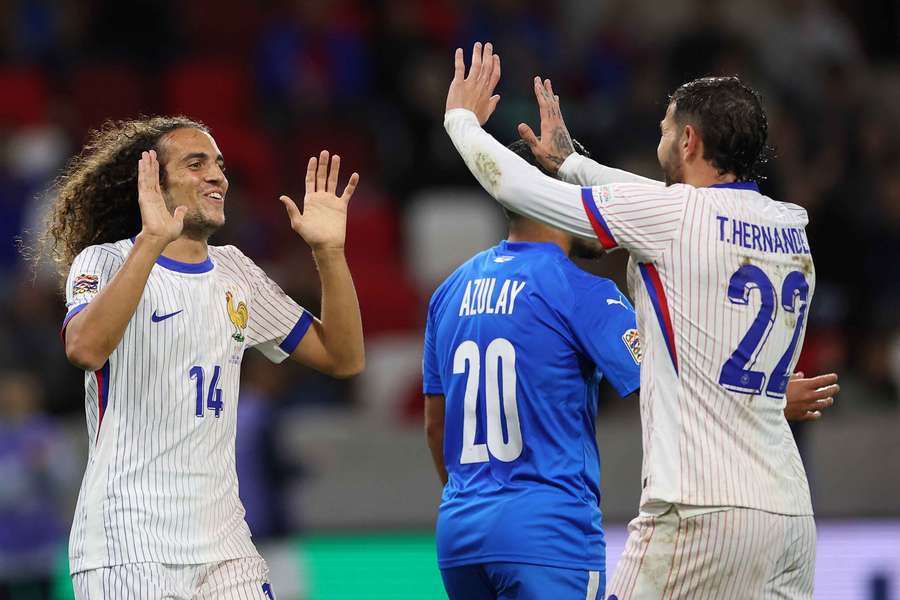 Matteo Guendouzi e Theo Hernandez