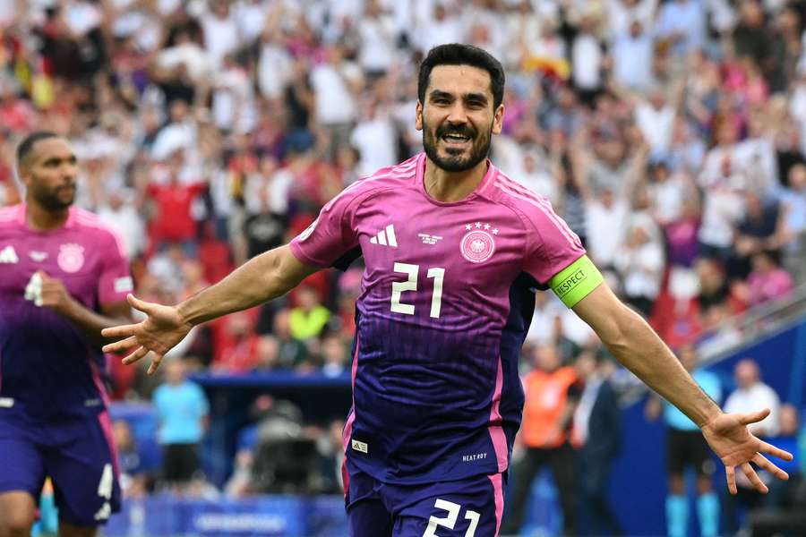 Ilkay Gündogan traf gegen Ungarn erstmals bei einer EM.