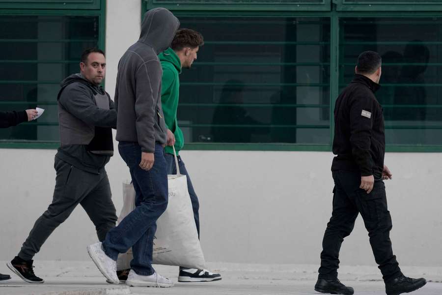 Hugo Auradou et Oscar Jegou le 17 juillet à Mendoza.