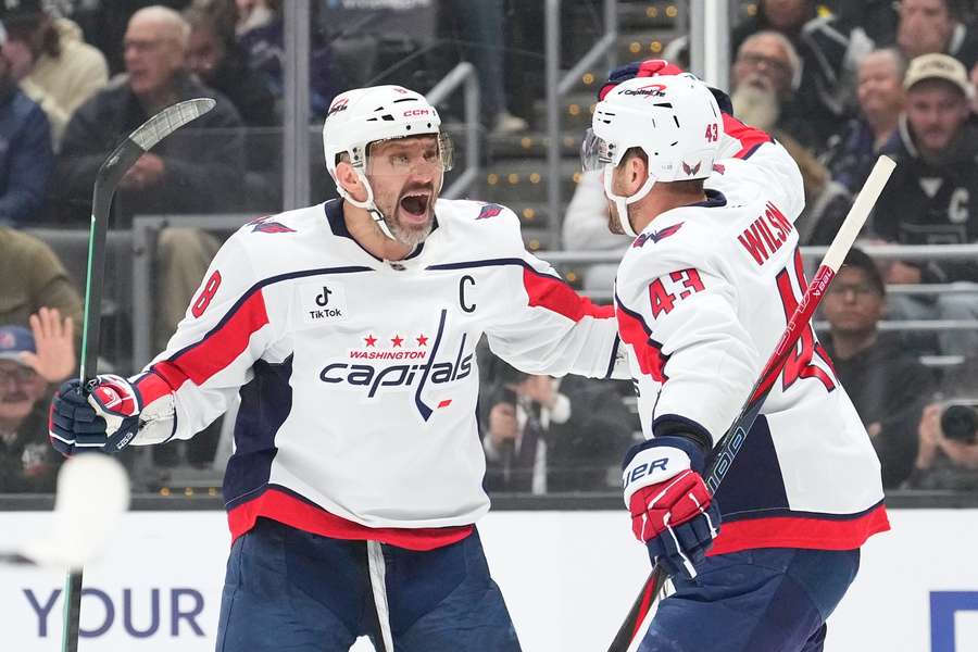 Dwa trafienia Owieczkina, trwa zwycięska passa Washington Capitals. Rozbili San Jose Sharks