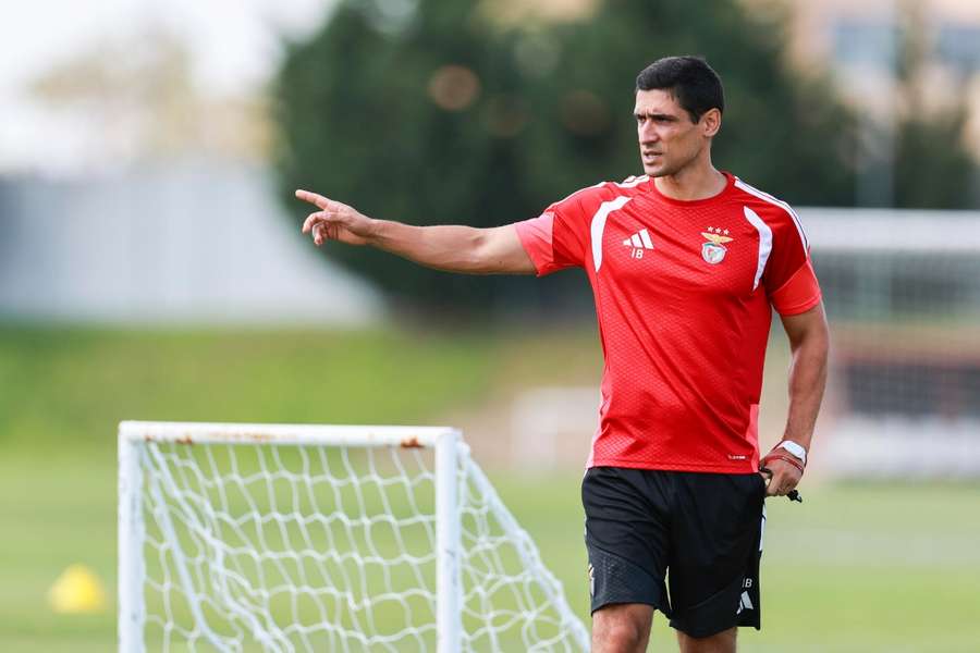 Ivan Baptista, treinador do Benfica Ivan Baptista, treinador do Benfica
