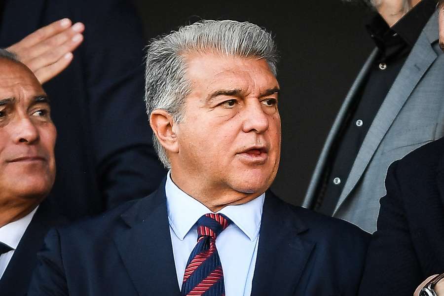 Joan Laporta, presidente do Barcelona