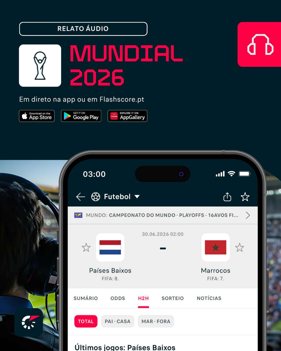 Ouça o relato no site ou na app