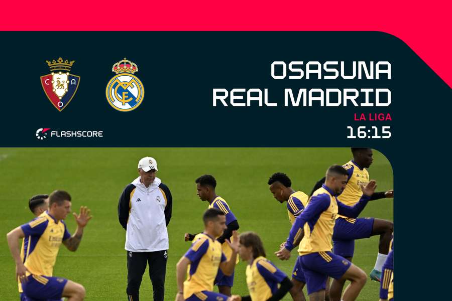 El Real Madrid visita El Sadar con el City y el liderato en la cabeza