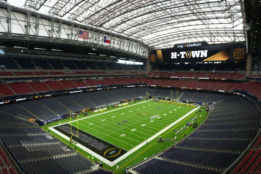 O Estádio NRG, em Houston O Estádio NRG, em Houston