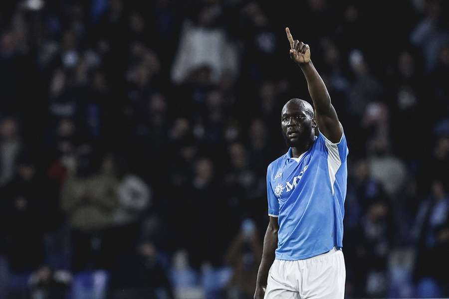 Romelu Lukaku, jugador del Nápoles