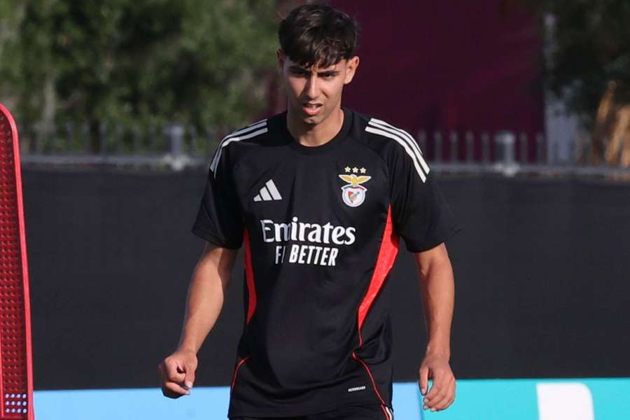 Nuno Félix, médio do Benfica