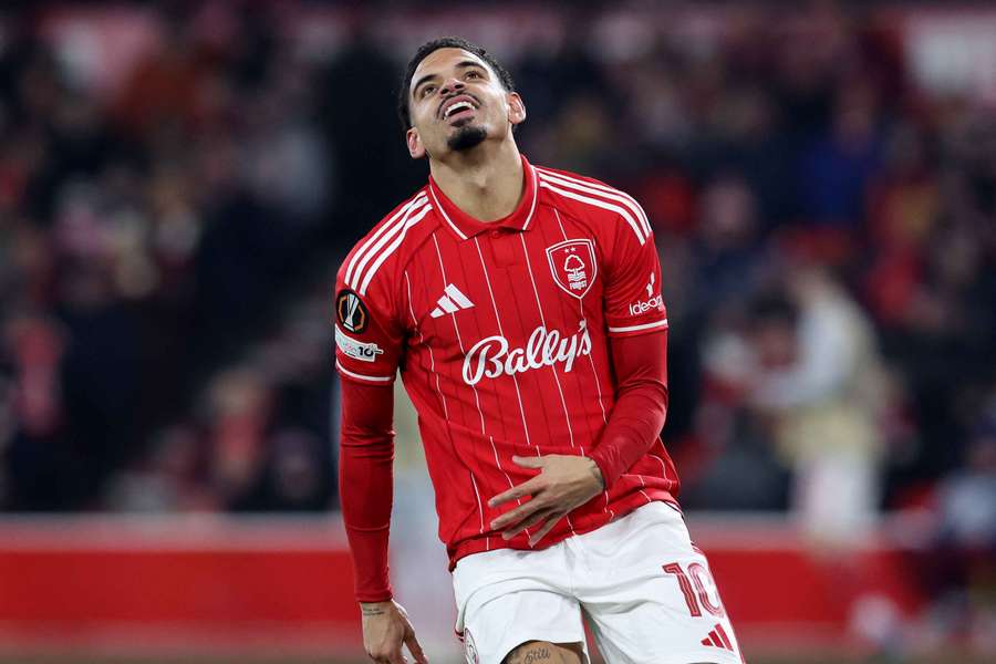 Morgan Gibbs-White reacts