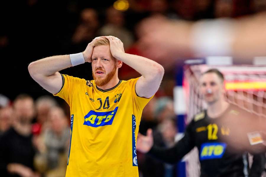 Jim Gottfridsson está irritado após a vitória dinamarquesa